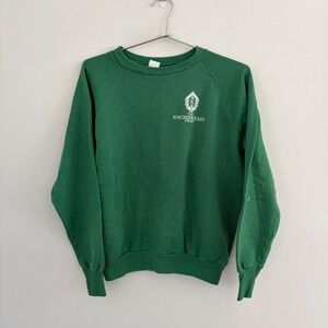 Vintage Healthknit The Knickerbocker Chicago Green Sweatshirt Large